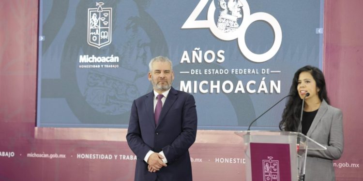 Anuncian festejos por los 200 años de Michoacán como estado federal