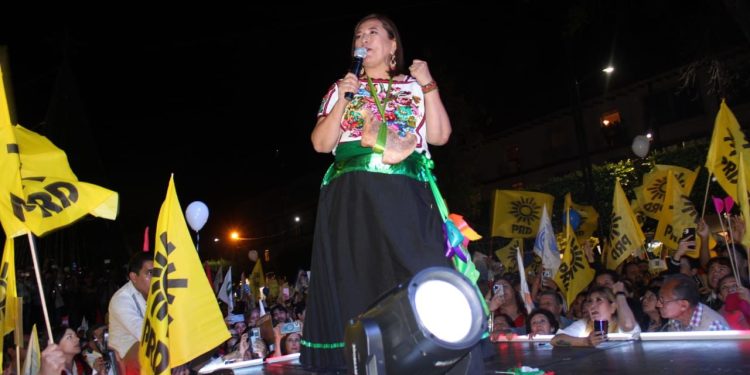 El PRD demostró fortaleza y capacidad de organización, al recibir a Xóchitl Gálvez