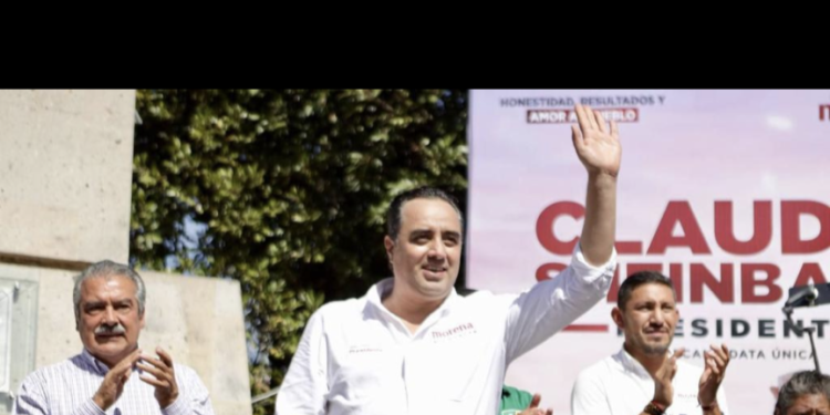 Con presencia y organización, Sheinbaum demuestra su amor por Michoacán: JP Celis