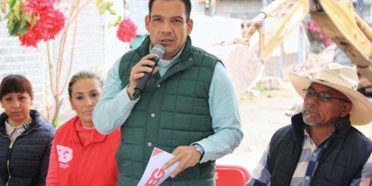 Tarímbaro: inicia construcción de drenaje sanitario en Cuitzillo El Chico