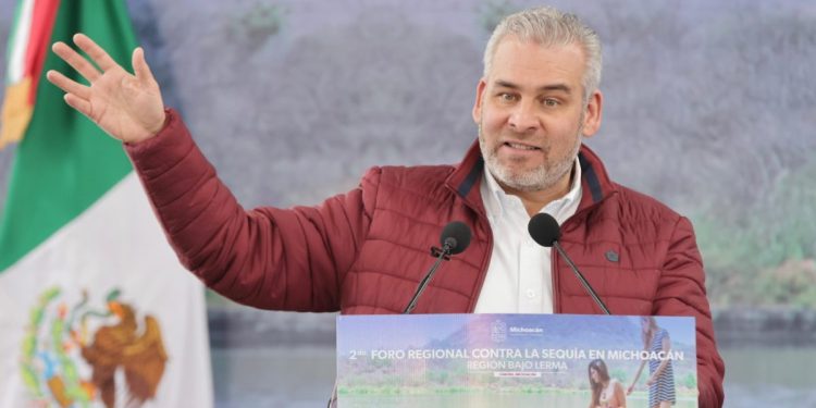 No se escatimarán recursos para enfrentar la sequía en Michoacán: Bedolla