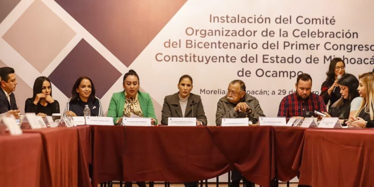 75 Legislatura instala Comité para el Bicentenario del Primer Congreso Constituyente de Michoacán