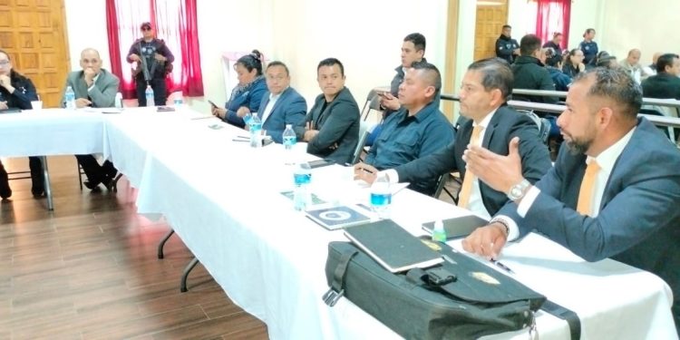 Participa FGE en mesa de seguridad en materia ambiental y forestal en Salvador Escalante