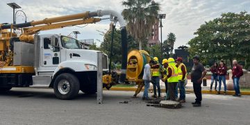 Vactor empieza a trabajar en Apatzingán