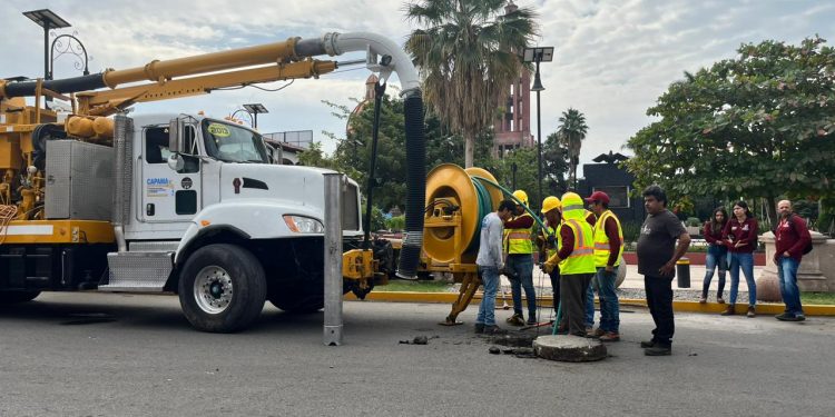 Vactor empieza a trabajar en Apatzingán