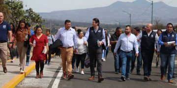Avanza reencarpetamiento y construcción de vialidades en comunidades de Morelia