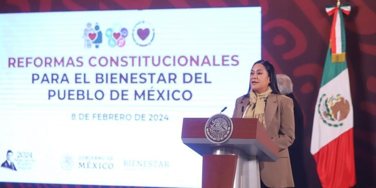 Presenta la secretaria Ariadna Montiel, reformas constitucionales para el bienestar del pueblo