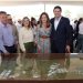 Alfonso Martínez coloca la primera piedra del Parque Agrologístico de Morelia