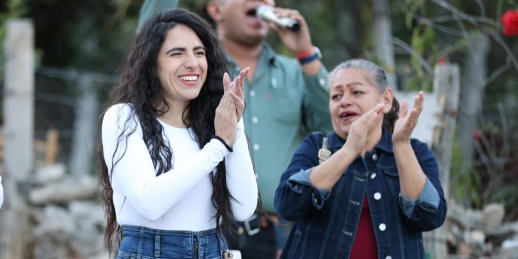 Michoacán construye y Morelia se transforma con Bedolla: Giulianna Bugarini