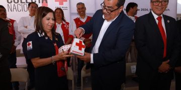 Arranca Elías Ibarra colecta de la Cruz Roja 2024