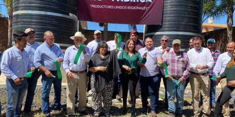 Productores y autoridades ponen en operación biofábrica de fertilizante