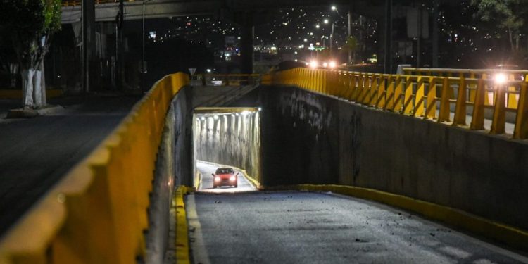 SCOP reabre túneles de distribuidor vial Paso Morelos