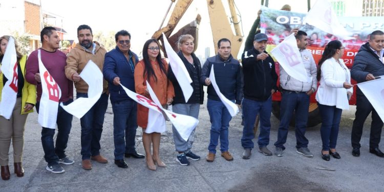 Arranca Buen Gobierno obra en calle Benito Juárez de Tarímbaro