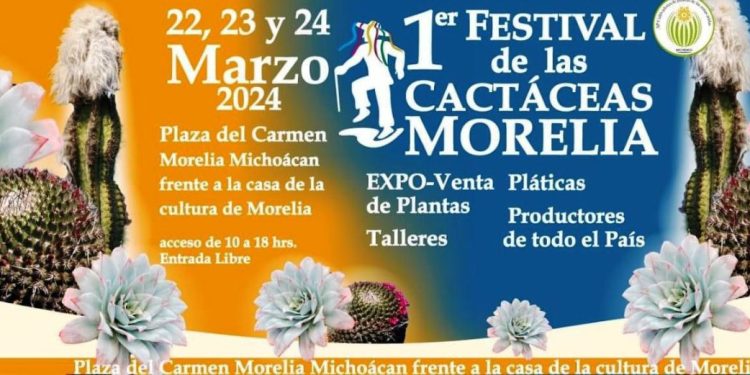 Llega a Morelia el primer Festival de las Cactáceas