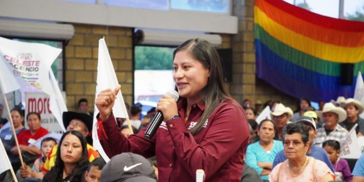 Con la 4T, no más olvido ni abandono: Celeste Ascencio