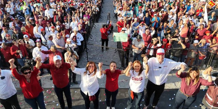 MÁS EDUCACIÓN, SALUD, SALARIO, TRANSPORTE Y AGUA PARA GENERAL ESCOBEDO CON LA 4T: CLAUDIA SHEINBAUM VA POR “CINCO DE CINCO” PARA LOGRAR LA TRANSFORMACIÓN EN NUEVO LEÓN