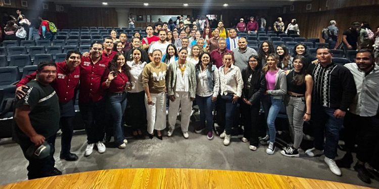 Con Sheinbaum vamos a llegar todas a la Presidencia: Celeste