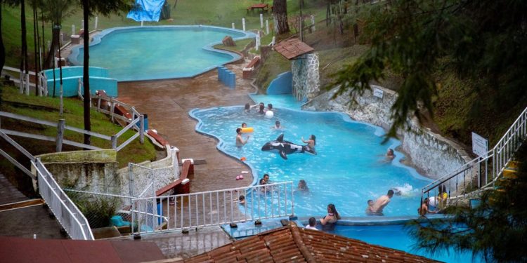 Este puente relájate y disfruta de Rancho Viejo y el Géiser de Ixtlán