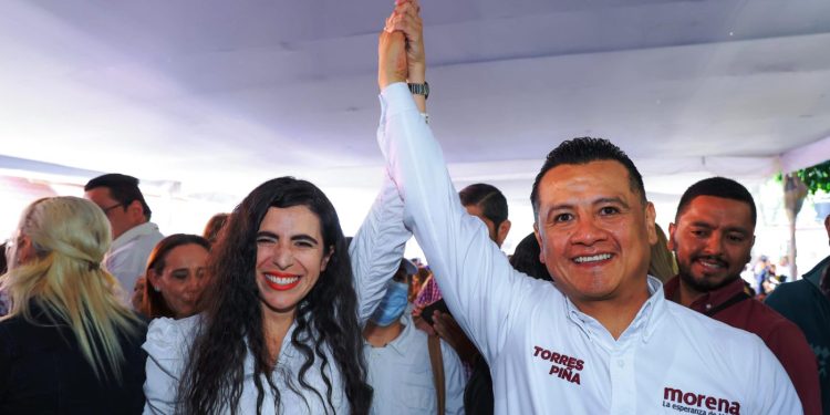 Morelia se pinta de guinda con Torres Piña: Giulianna Bugarini