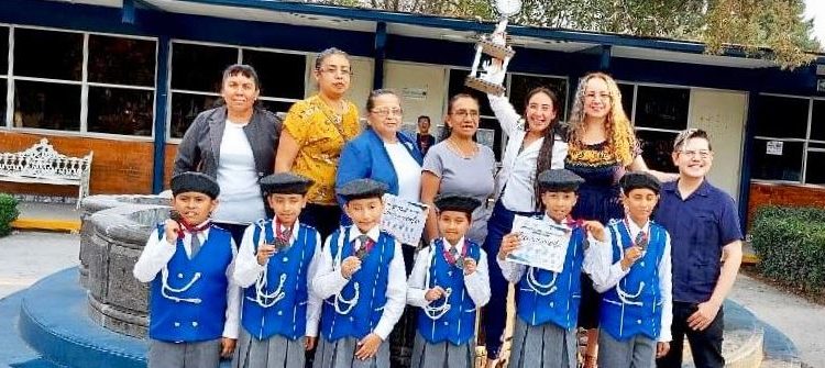 Primaria de Jungapeo gana Concurso Nacional de Bandas de Marcha, Escoltas y Guiones