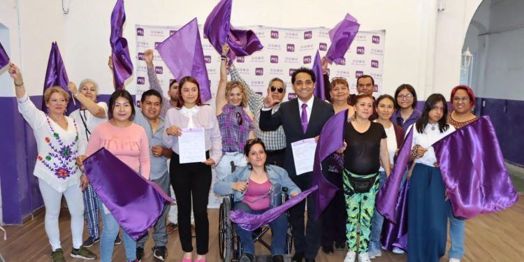 Gran fiesta democrática el proceso interno del PES Michoacán