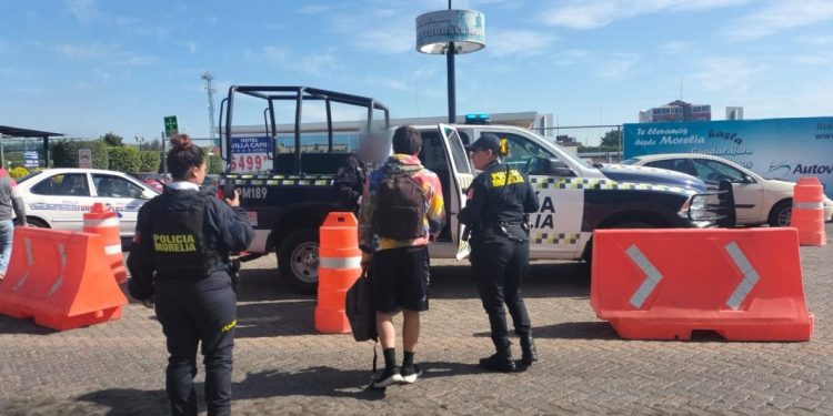 Localiza Policía Morelia a joven con reporte de desaparecido
