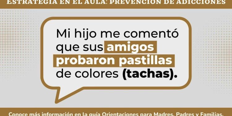 Disponible, guía de prevención de adicciones para padres: SEE