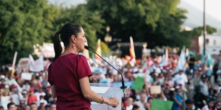 PEMEX Y CFE SON DEL PUEBLO DE MÉXICO, NO DE UN GOBERNANTE: CLAUDIA SHEINBAUM VA POR LA CONSOLIDACIÓN DE LAS EMPRESAS NACIONALES DESDE GUADALUPE, NUEVO LEÓN