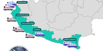 Desplegará SSM ambulancias terrestres y aéreas a la Costa Michoacana