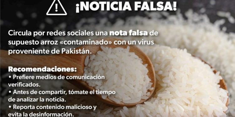 Emite SSP ciberalerta por noticia falsa de arroz contaminado