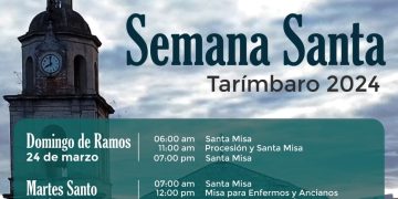 El Santuario de San Bernabé de Jesús en Tarímbaro se prepara para la Celebración de la Semana Santa