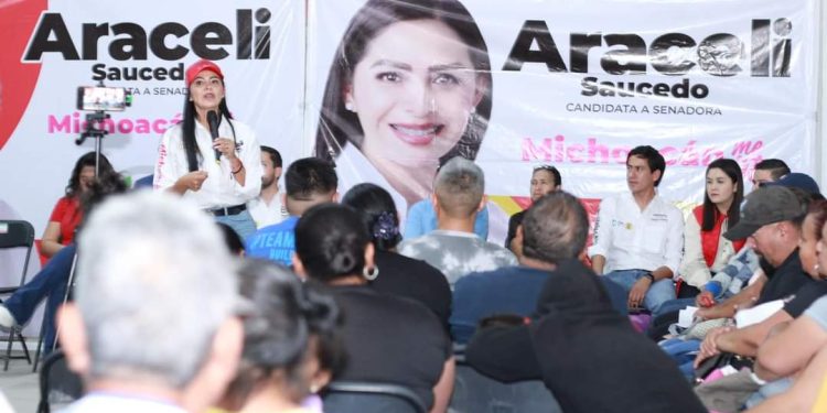 En Álvaro Obregón cierran filas con Araceli Saucedo y se compromete a consolidar el Sistema Nacional Anticorrupción