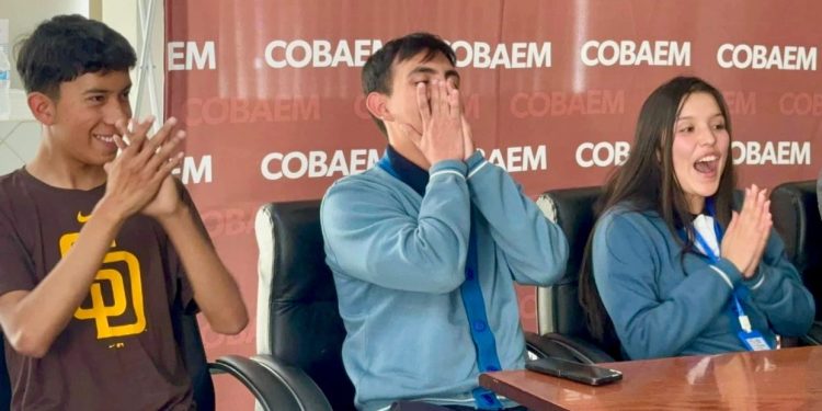 Estudiantes del Cobaem ganan primer lugar nacional en cortometraje