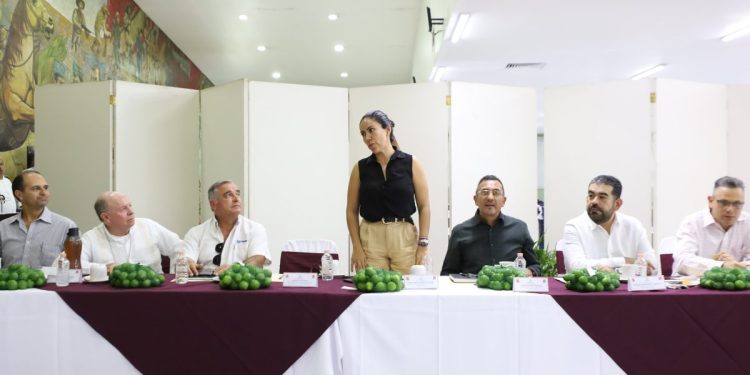 Asiste Fanny Arreola a la Mesa Ciudadana de Seguridad y Justicia, Región Apatzingán.