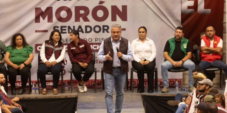 Justicia social y libertades democráticas, los objetivos de la 4T en Michoacán: Morón