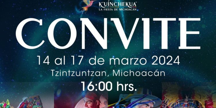 Conoce el recorrido que tendrá el convite a la K’uínchekua