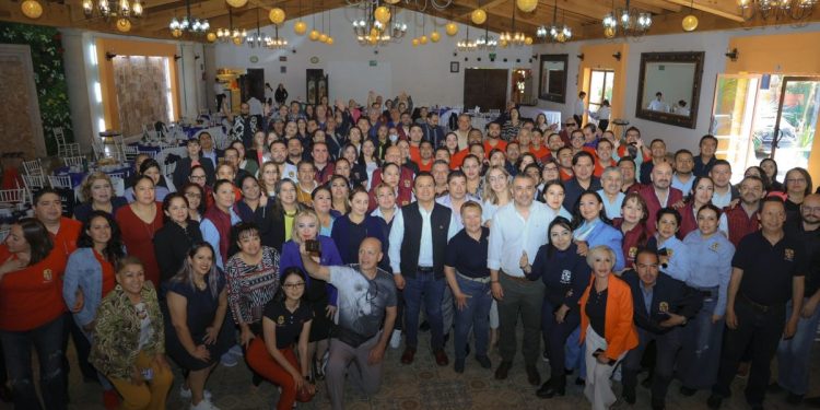 Trabajadores del sector salud respaldan a Torres Piña rumbo a transformación de Morelia