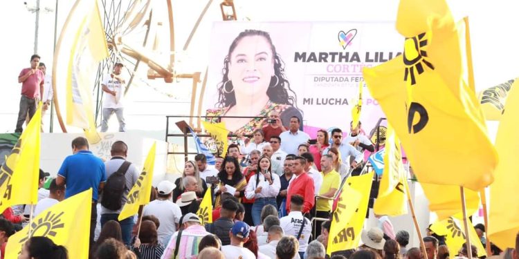 En Zacapu la alianza Fuerza y Corazón por México está fuerte y firme: Araceli Saucedo