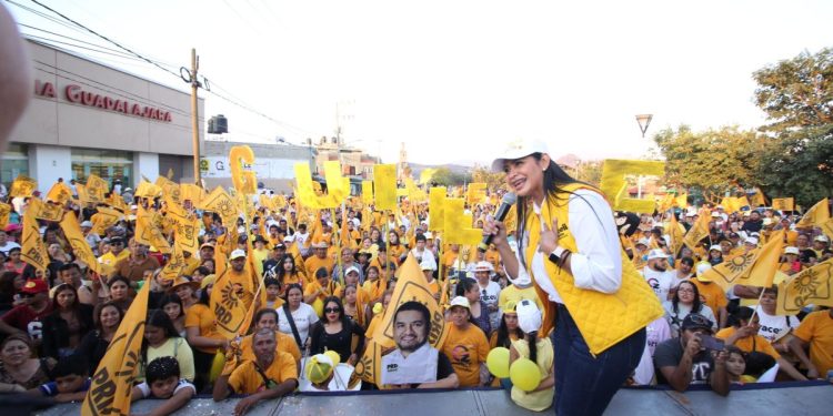 Jacona es muestra de que ya queremos un cambio y que estamos listos para lograrlo: Araceli Saucedo