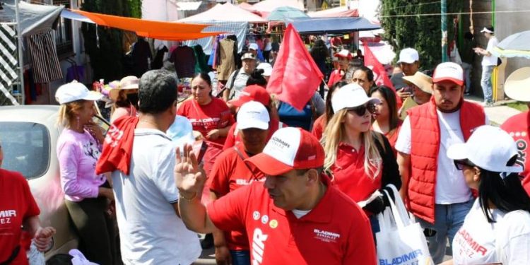 Recorrer el municipio para que ¡Hagamos Futuro!: Bladimir González