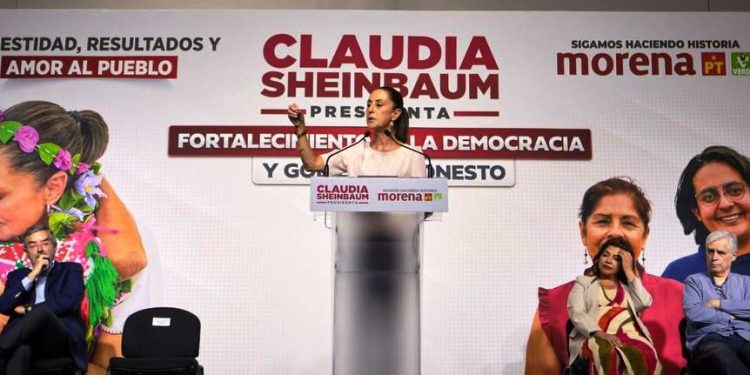 CLAUDIA SHEINBAUM PRESENTA EL EJE: “GOBIERNO HONESTO Y COMBATE A LA CORRUPCIÓN”