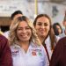 Asiste Fabiola Alanís al arranque de campaña de Toño Mendoza, candidato a diputado local por Pátzcuaro