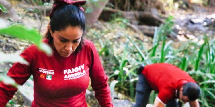 El cuidado del medio ambiente es tarea de todos y es uno de mis principales compromisos con Apatzingán: Fanny Arreola.