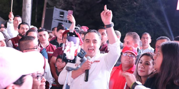 La fuerza guinda está en movimiento; ya no podrán frenar la transformación de Michoacán: JP Celis