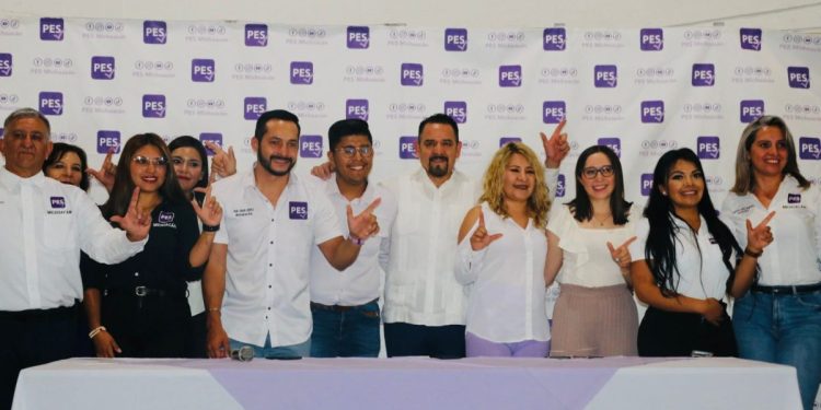 PES presenta a sus candidatos por Morelia