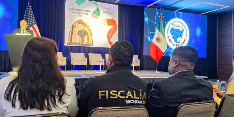 Participa Fiscalía General en Conferencia Multilateral sobre Drogas Sintéticas 2024