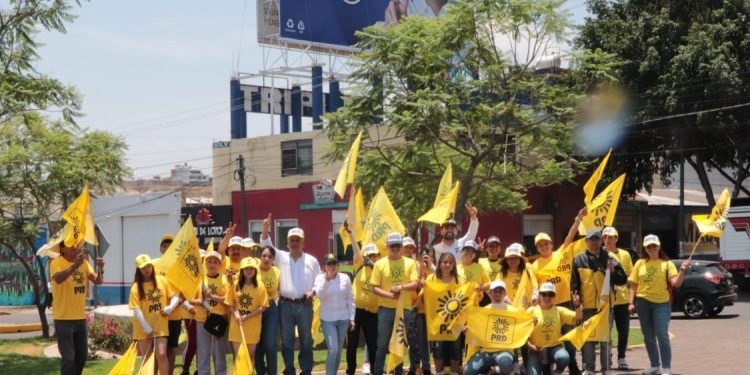 Encabeza Octavio Ocampo brigadas del PRD en Morelia