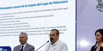 Gobiernos atienden problemática del lago de Pátzcuaro