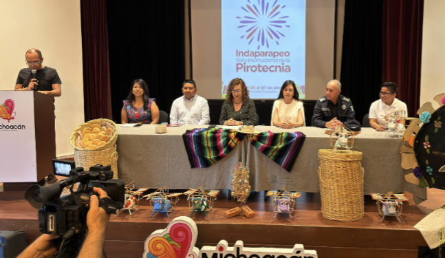 El cielo se iluminará con la Feria Internacional de la Pirotecnia de Indaparapeo