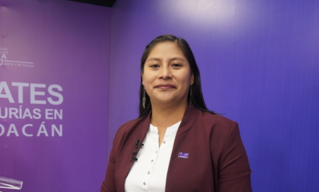 Seré la senadora más joven que Michoacán haya tenido: Celeste Ascencio